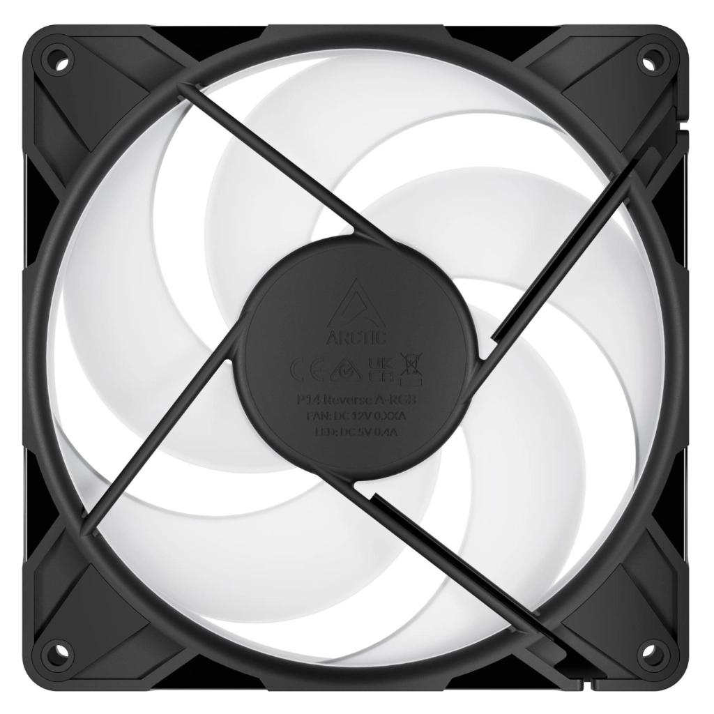 Кулер до корпусу Arctic P14 PRO REVERSE A-RGB (ACFAN00323A) - зображення 5