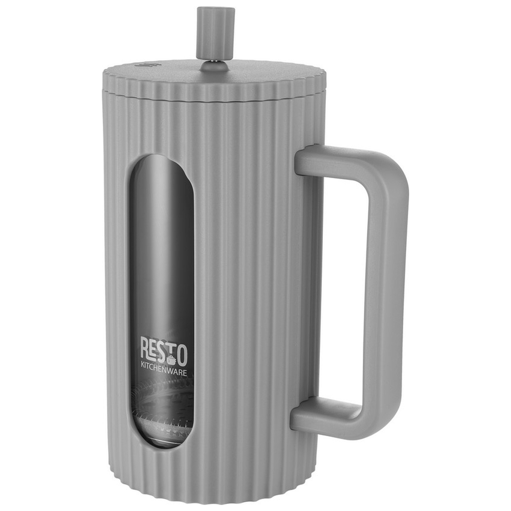 Френч-прес Resto Keid бамбук 1000 мл сірий (90533) - зображення 3