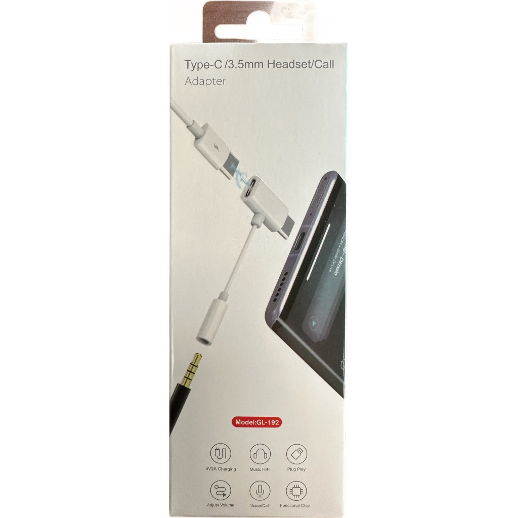 Перехідник Type-C to Type-C Jack 3.5mm white AC-202 XoKo (XK-AC-202-WH) - зображення 4