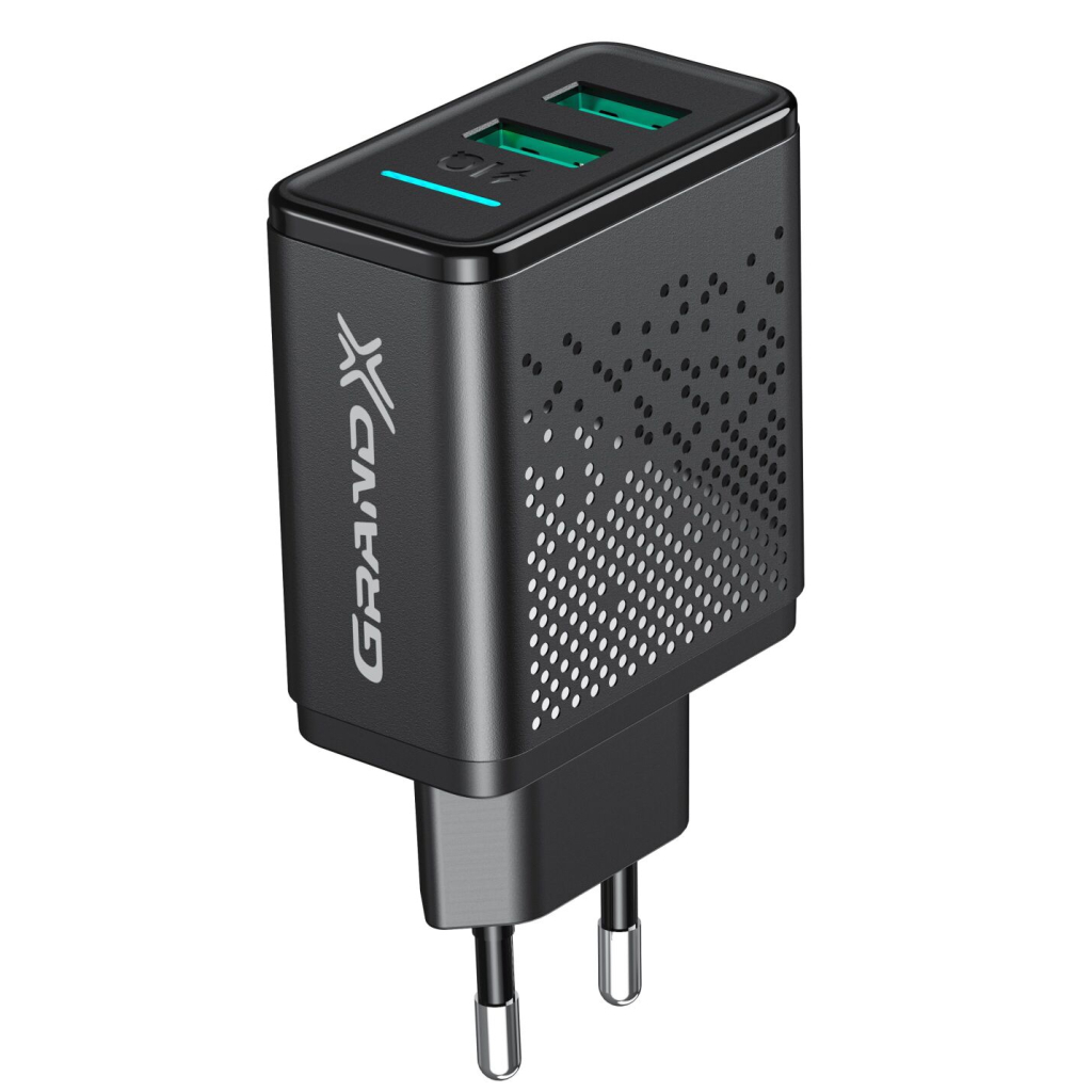Зарядний пристрій Grand-X CH-60 2USB 5V 3,1A (CH-60) - зображення 4