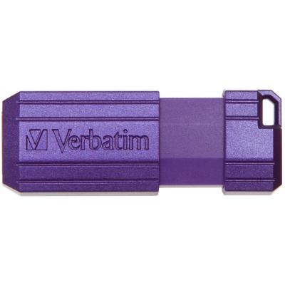 USB флеш накопичувач Verbatim 16GB Store 'n' Go PinStripe Violet USB 2.0 (49058) - зображення 1