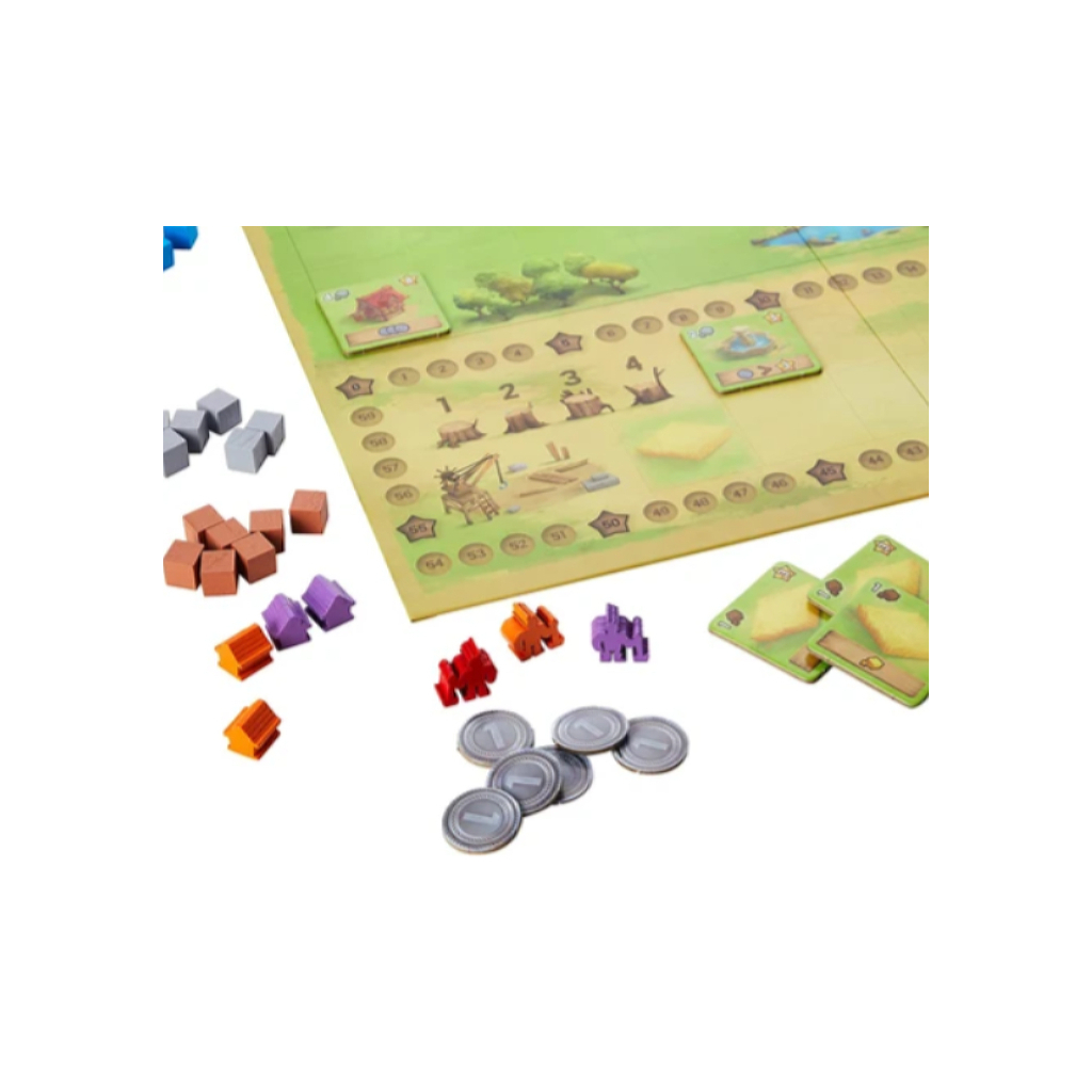 Настільна гра IELLO Little Town (Маленьке місто), англійська (3760175516115) - зображення 4