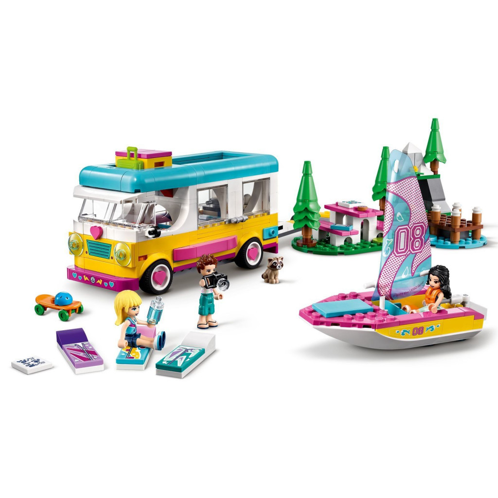 Конструктор LEGO Friends Лісовий будинок на колесах і вітрильний човен (41681) - зображення 3