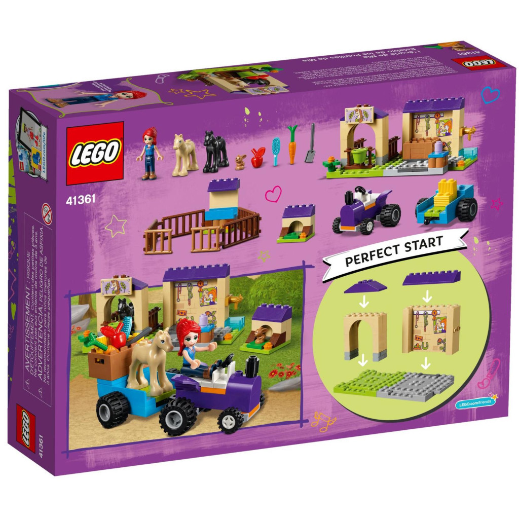 Конструктор LEGO Friends Конюшня для лошати Мії 118 деталей (41361) - зображення 11