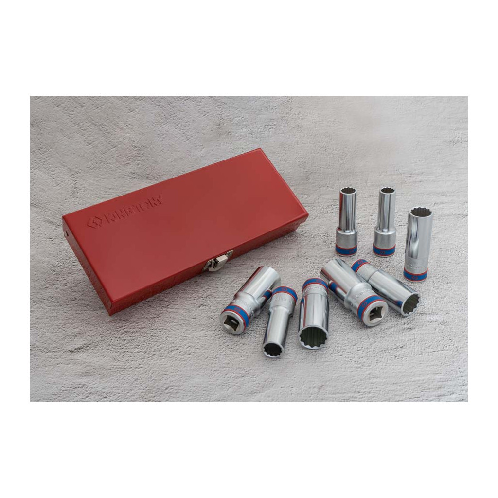 Набір головок KING TONY 1/2" 8 шт. (4208MR) - зображення 5