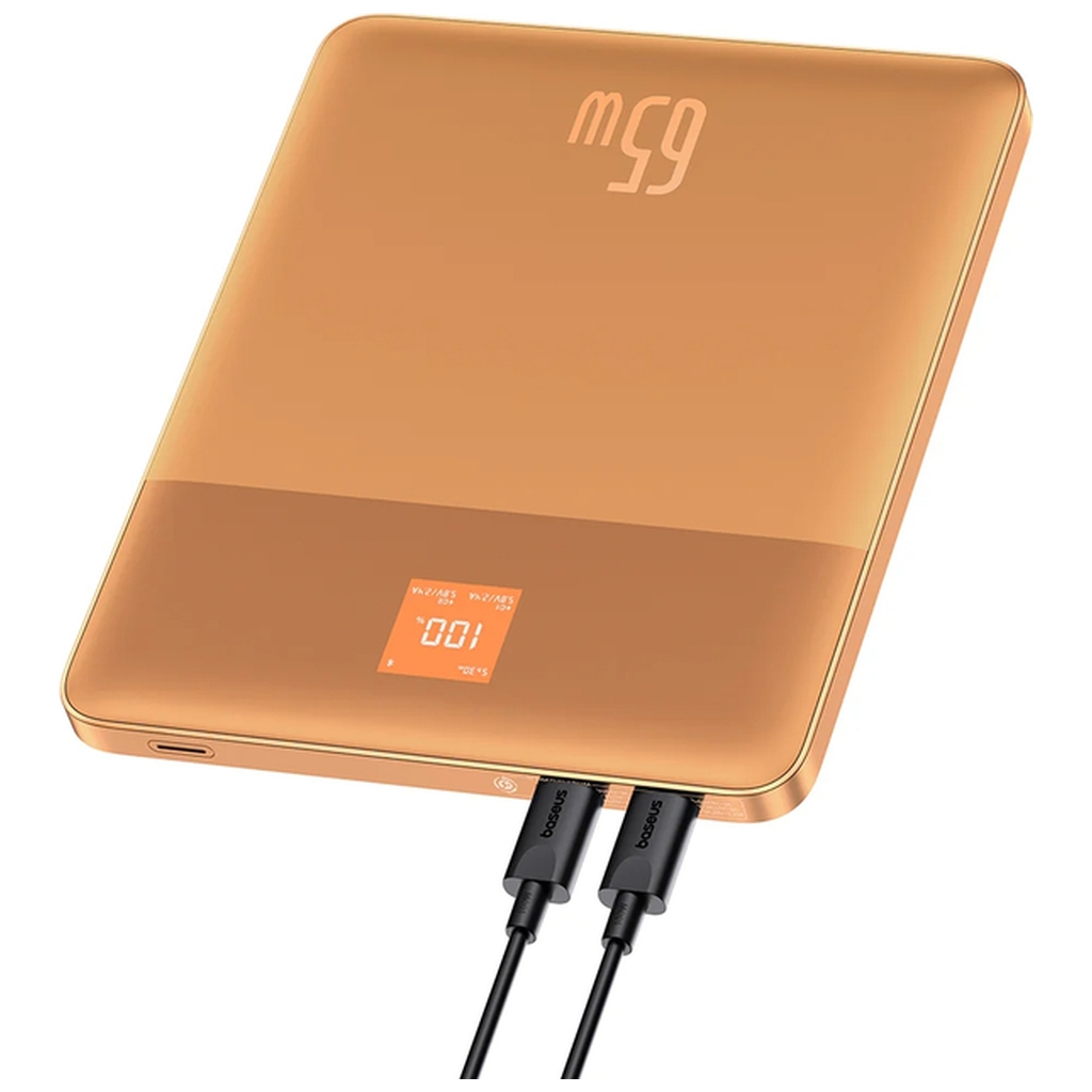Батарея універсальна Baseus Blade2 Ultra 12000mAh 65W, Orange (P10063800732-00 / PPBLD2-65) - зображення 6