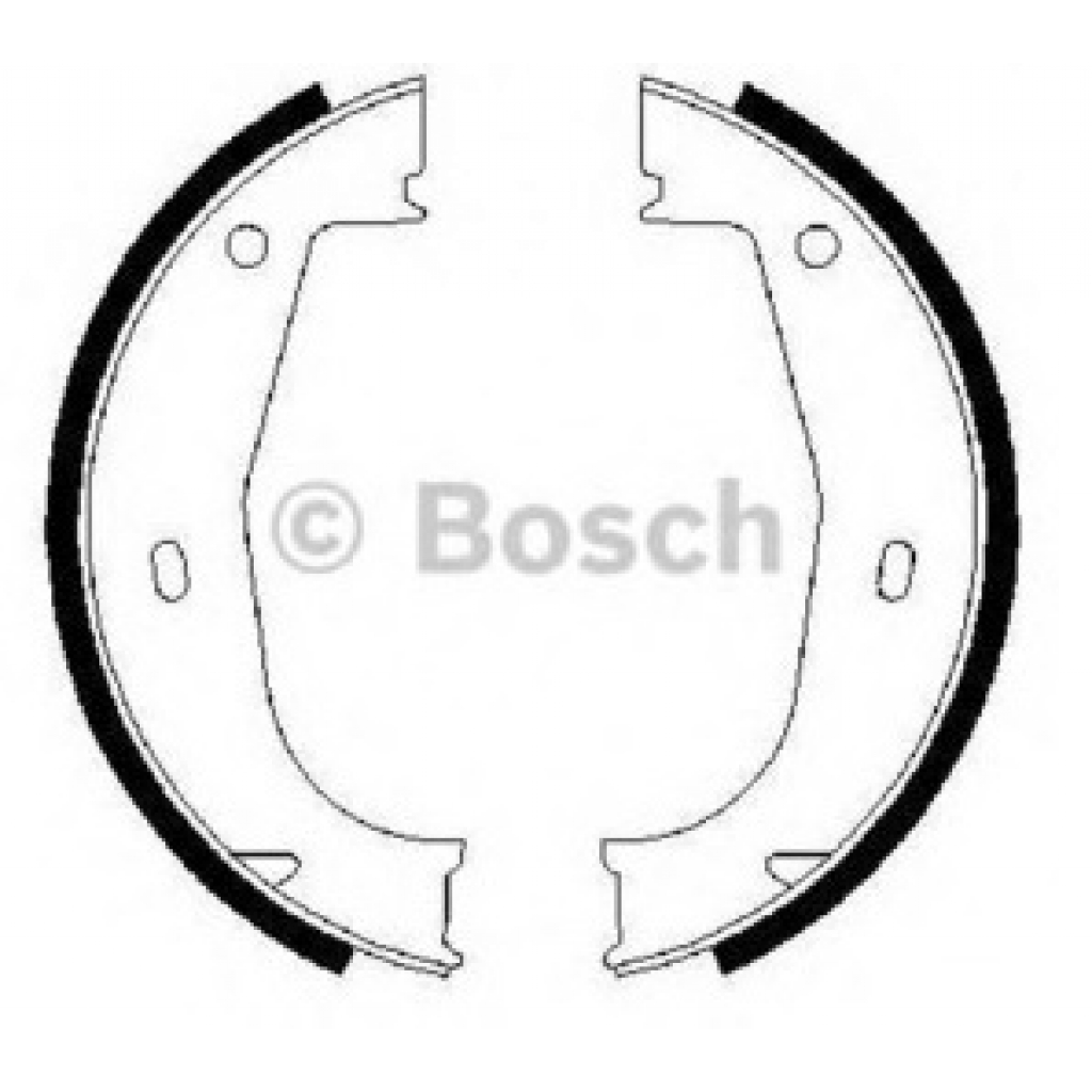 Гальмівні колодки Bosch 0 986 487 728 - зображення 1