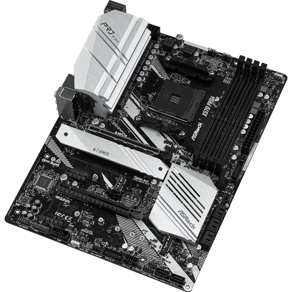 Материнська плата ASRock X570 PRO4 - зображення 3
