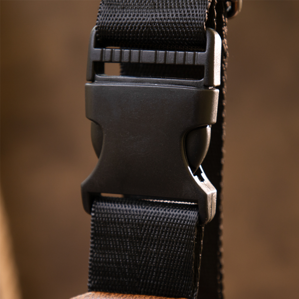 Сумка Vintage Слінг шкірозамінник Світло-коричнева (20567) - зображення 8