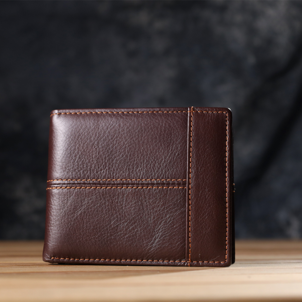 Гаманець Vintage З натуральної шкіри Коричневий (22888) - зображення 8