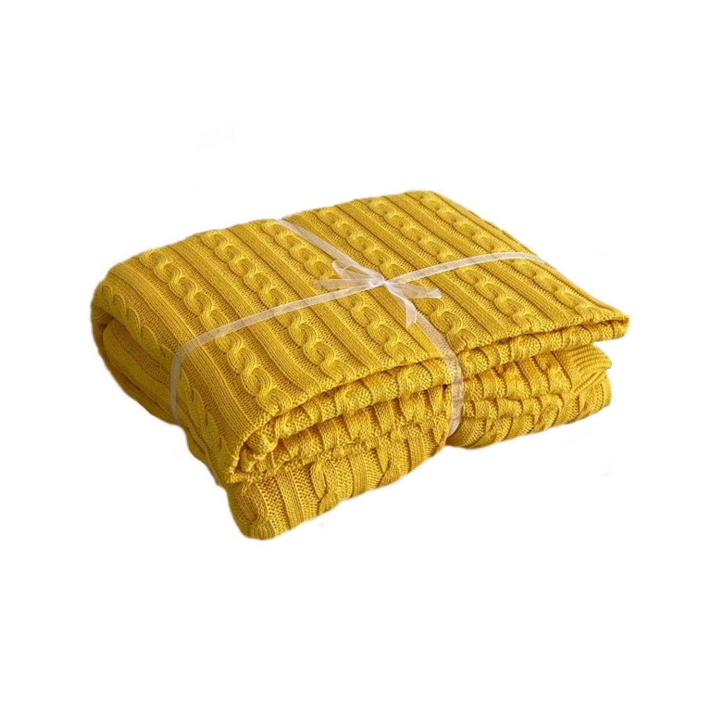 Плед Прованс Exclusive Nature 140х180 Жовтий (4823093440289) - зображення 3