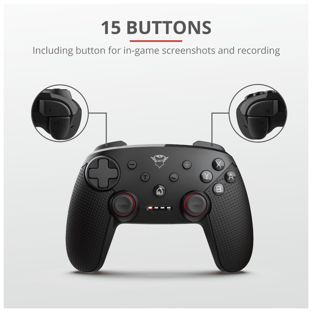 Геймпад Trust GXT 1230 MUTA Bluetooth Black (23579) - зображення 8