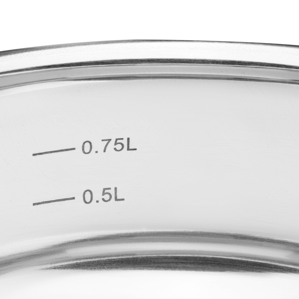 Ківш Ardesto Gemini Liguria, 1.3л, нержавіюча сталь (AR4313GB) - зображення 2