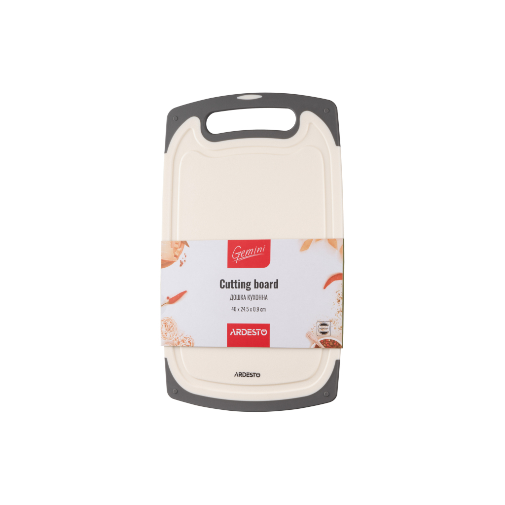 Дошка для нарізання Ardesto Gemini 40 x 24,5 см (AR1441BG) - зображення 1