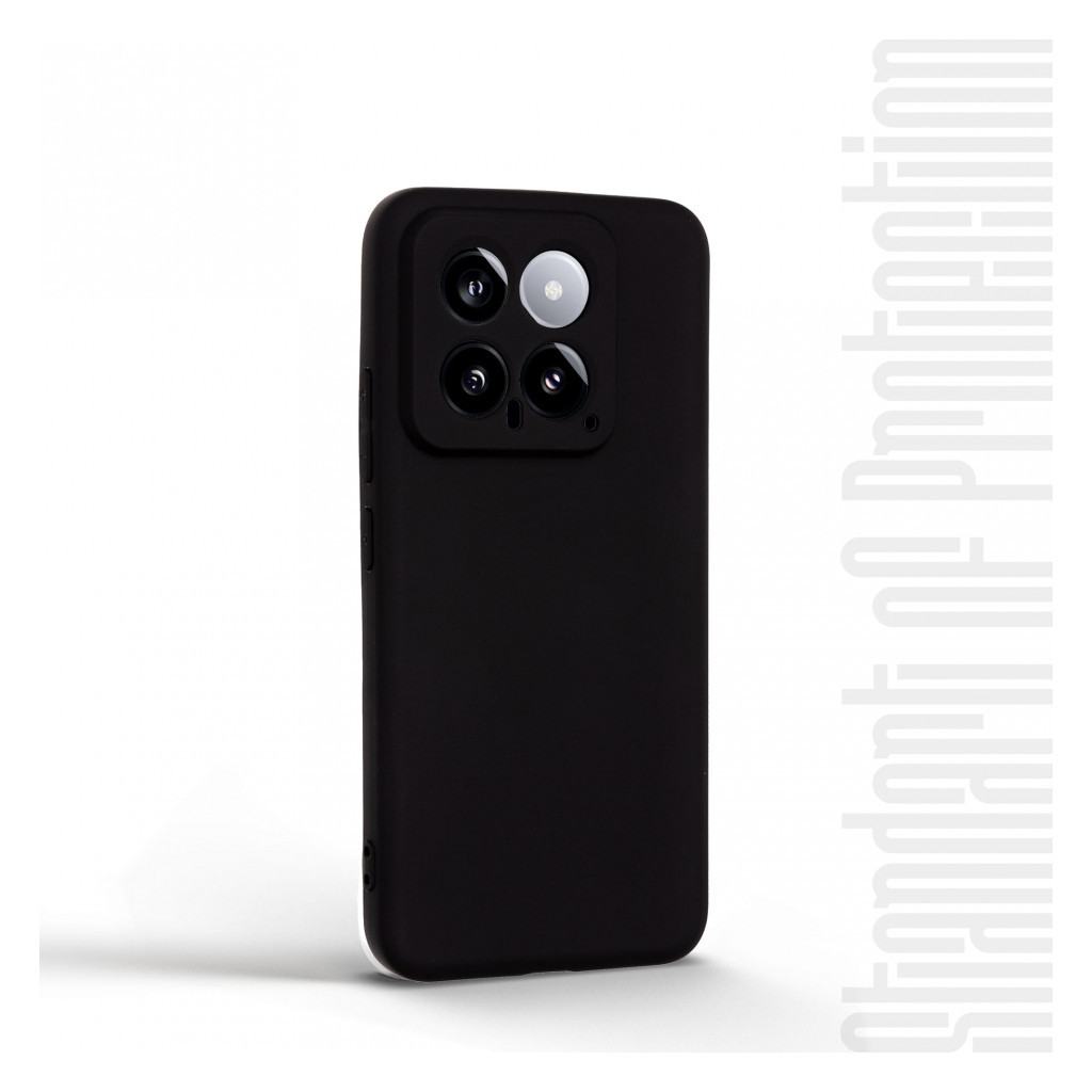 Чохол до мобільного телефона Armorstandart Matte Slim Fit Xiaomi 14 Camera cover Black (ARM72979) - зображення 2