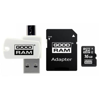 Карта пам'яті Goodram 16GB microІDHC class 4 (M404-0160R11) - зображення 1
