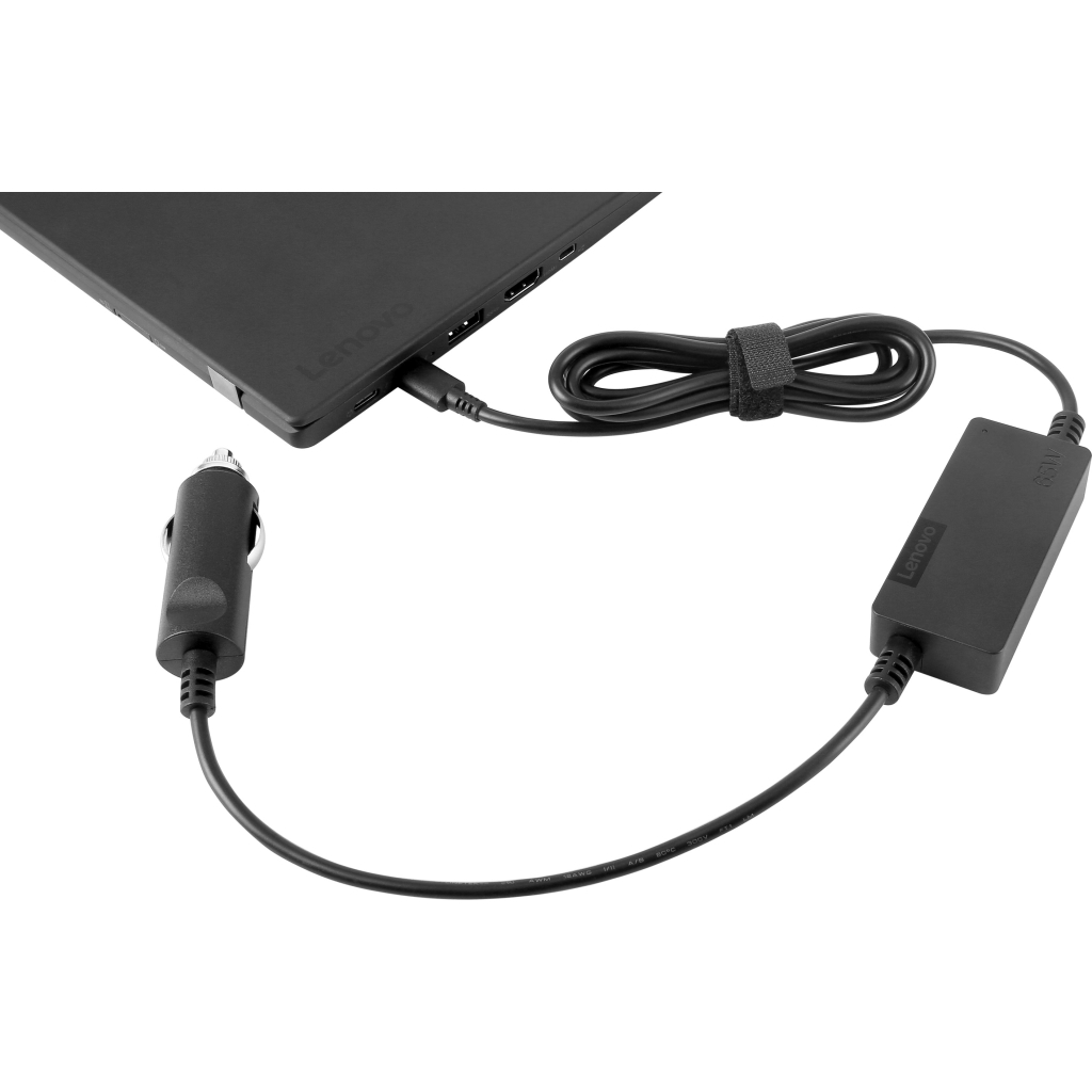Блок живлення до ноутбуку Lenovo 65W USB-C DC Travel Adapter input 12 V (40AK0065WW) - зображення 3