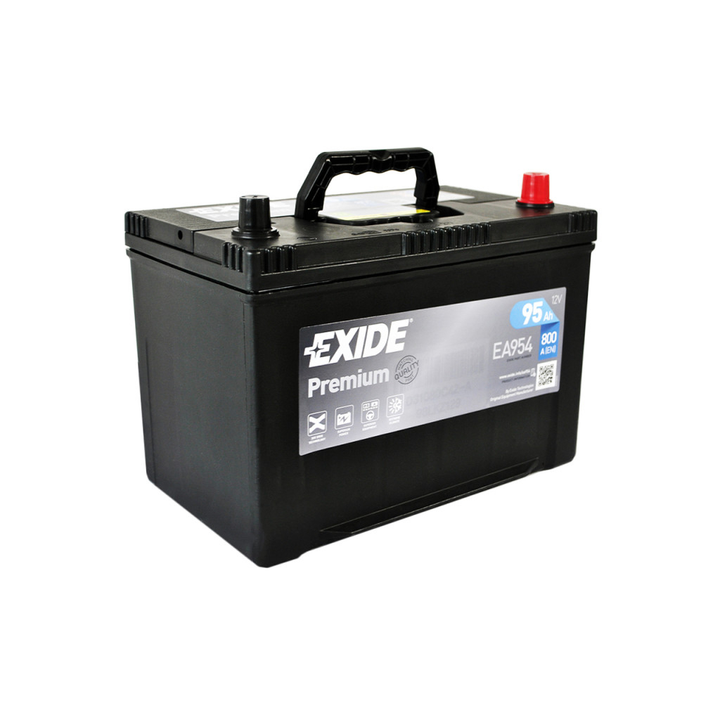 Акумулятор автомобільний EXIDE PREMIUM 95A (EA954) - зображення 3