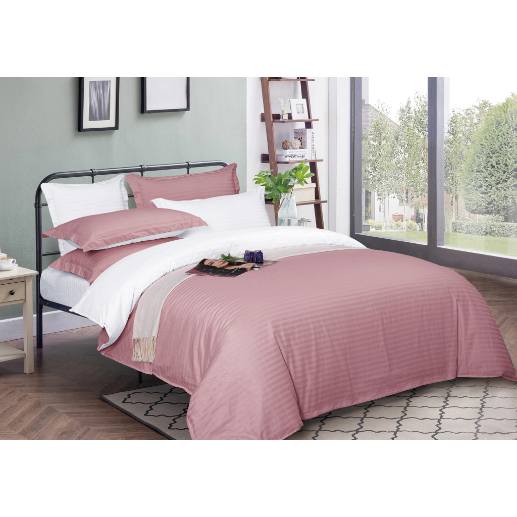 Підковдра MirSon Satin Stripe 30-0007 + 30-0001 Beatrisa 160х220 см (2200005257029) - зображення 1