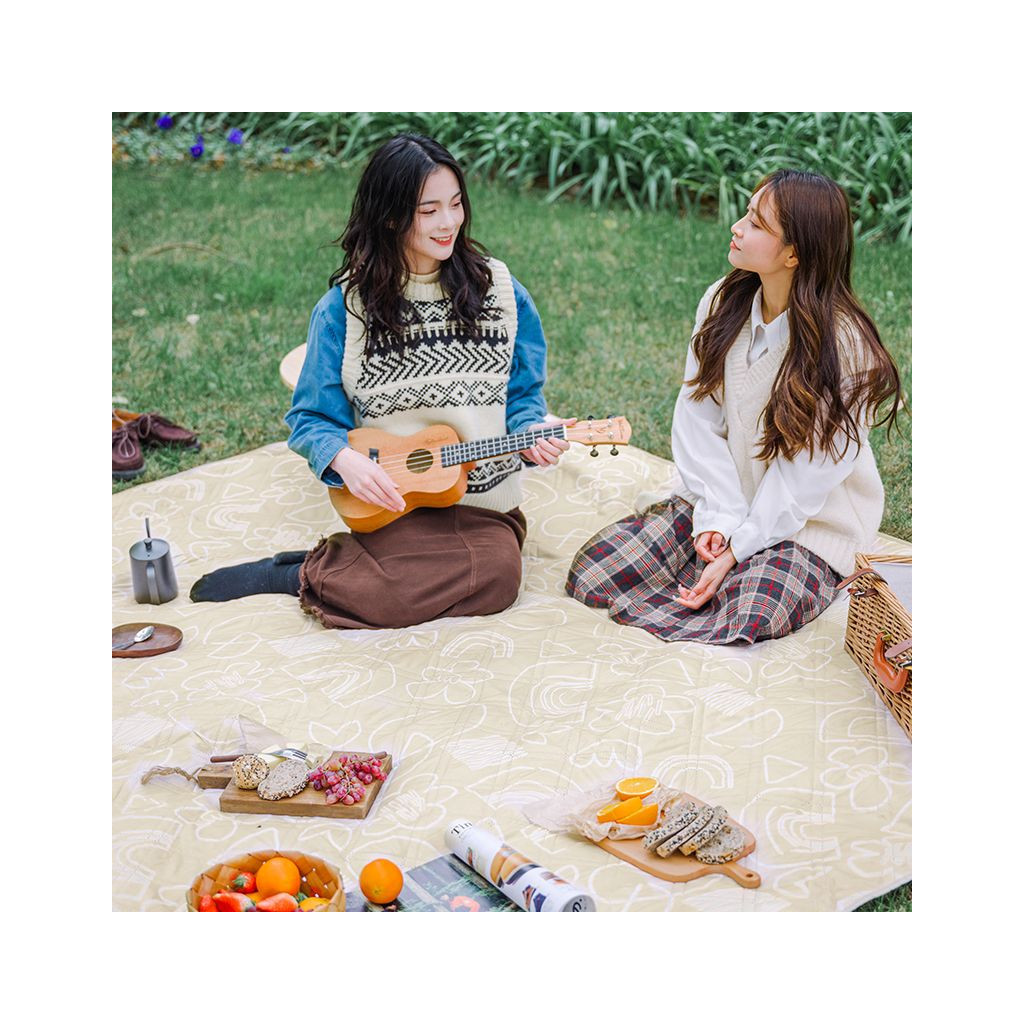 Туристичний килимок Naturehike CNH22DZ025 240 х 200 бежевий (6975641887287) - зображення 3