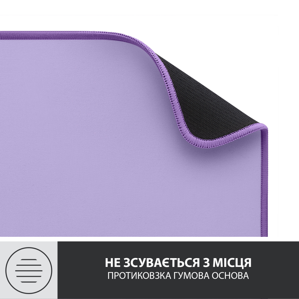 Килимок для мишки Logitech Desk Mat Studio Series Lavender (956-000054) - picture 7