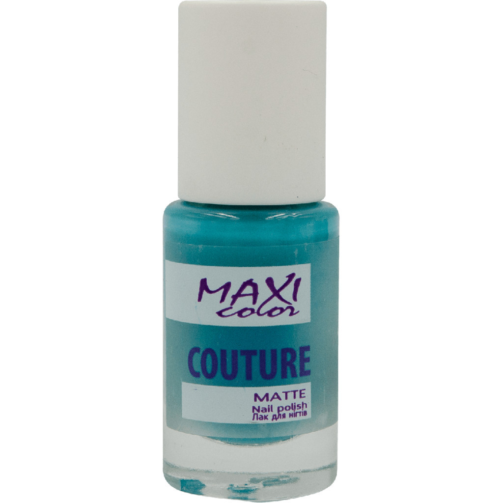 Лак для нігтів Maxi Color Couture Matte 08 (4823082002245) - зображення 1