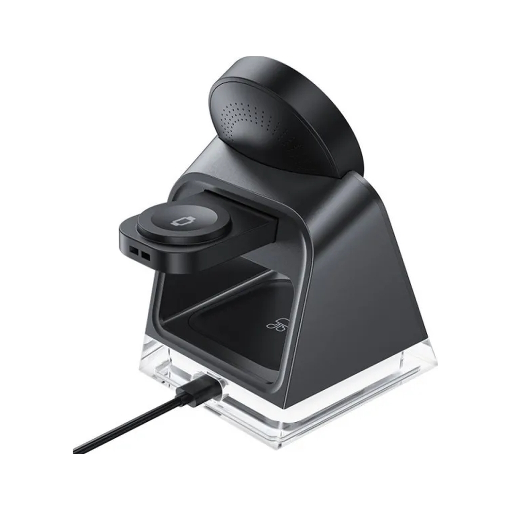 Зарядний пристрій Acefast Wireless QI 3in1 15W E17 (6974316282815) - зображення 4