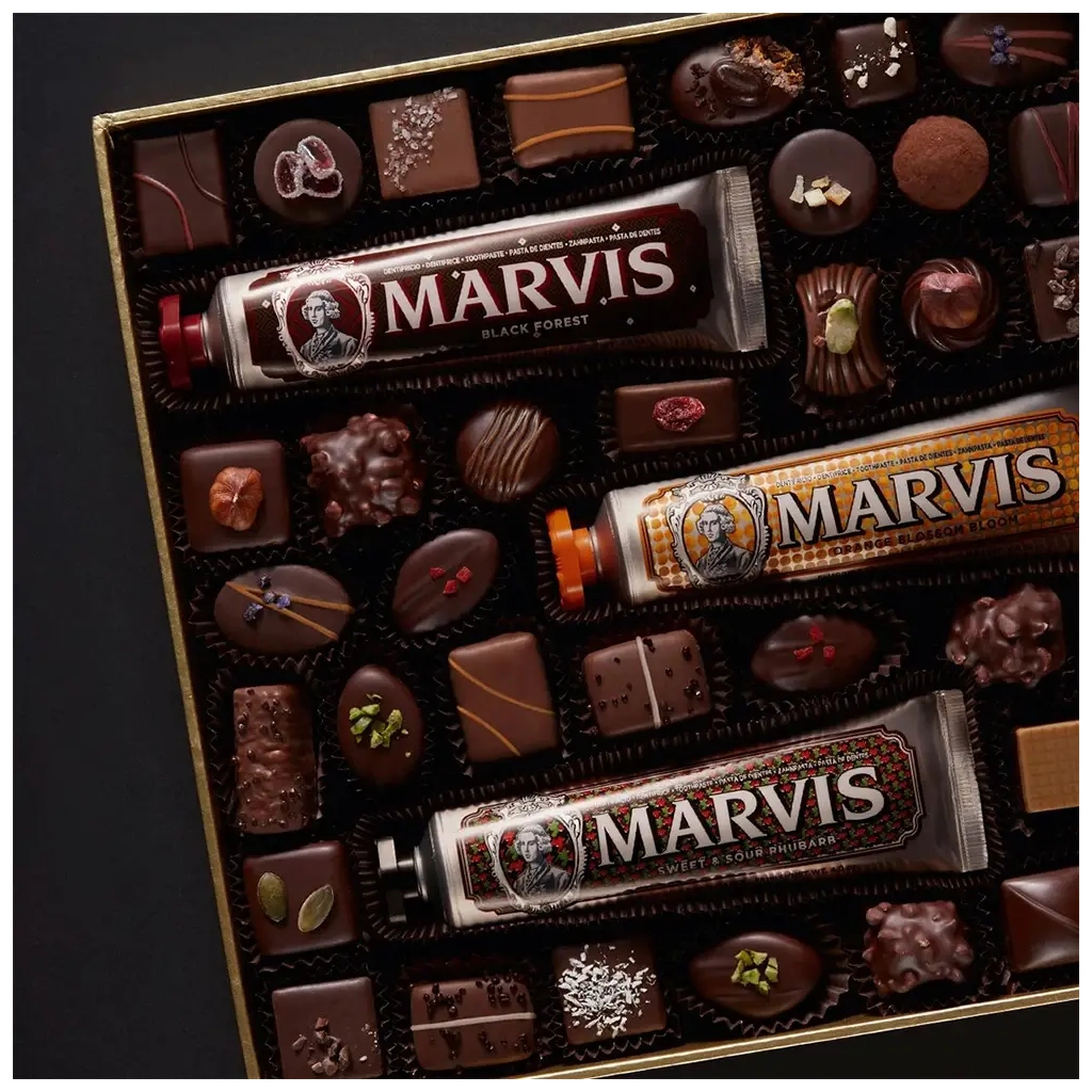 Зубна паста Marvis Чорний ліс 75 мл (8004395111633) - зображення 7