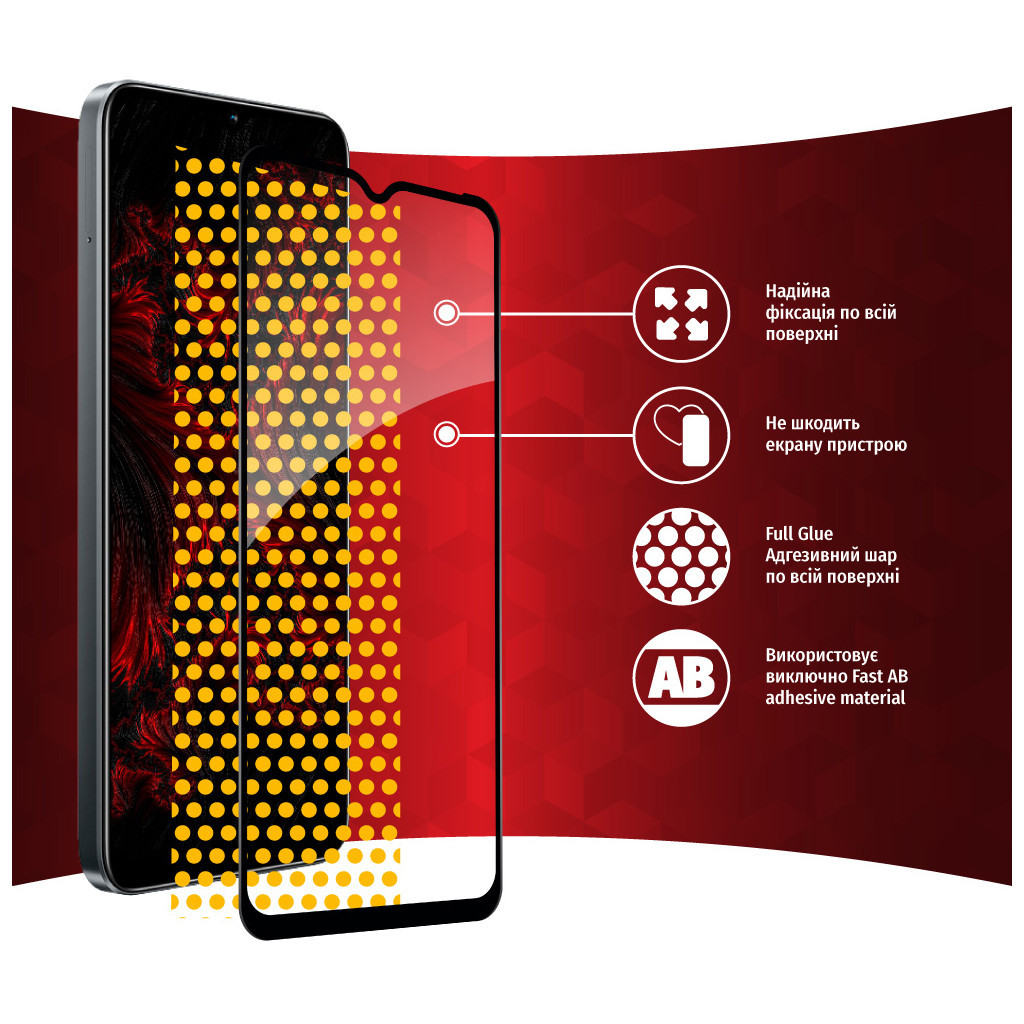 Скло захисне Intaleo Full Glue Realme C30 (1283126546198) - зображення 6