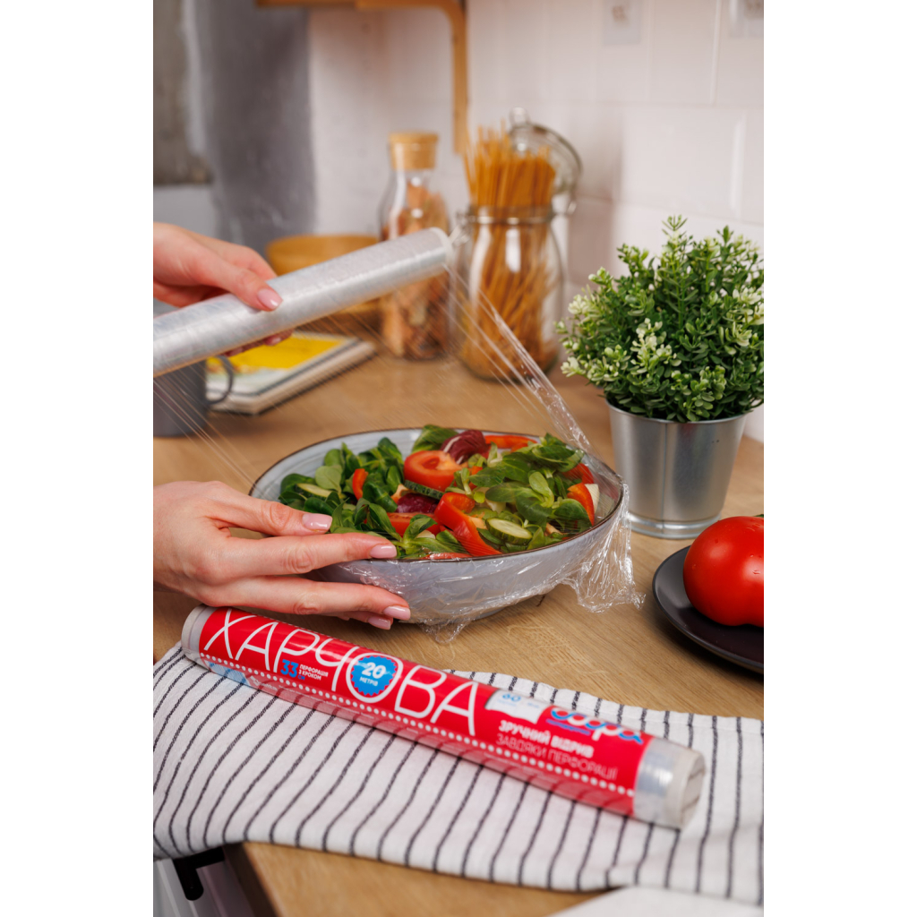 Плівка для продуктів Добра Господарочка З перфорацією 20 м (4820086522915) - зображення 3