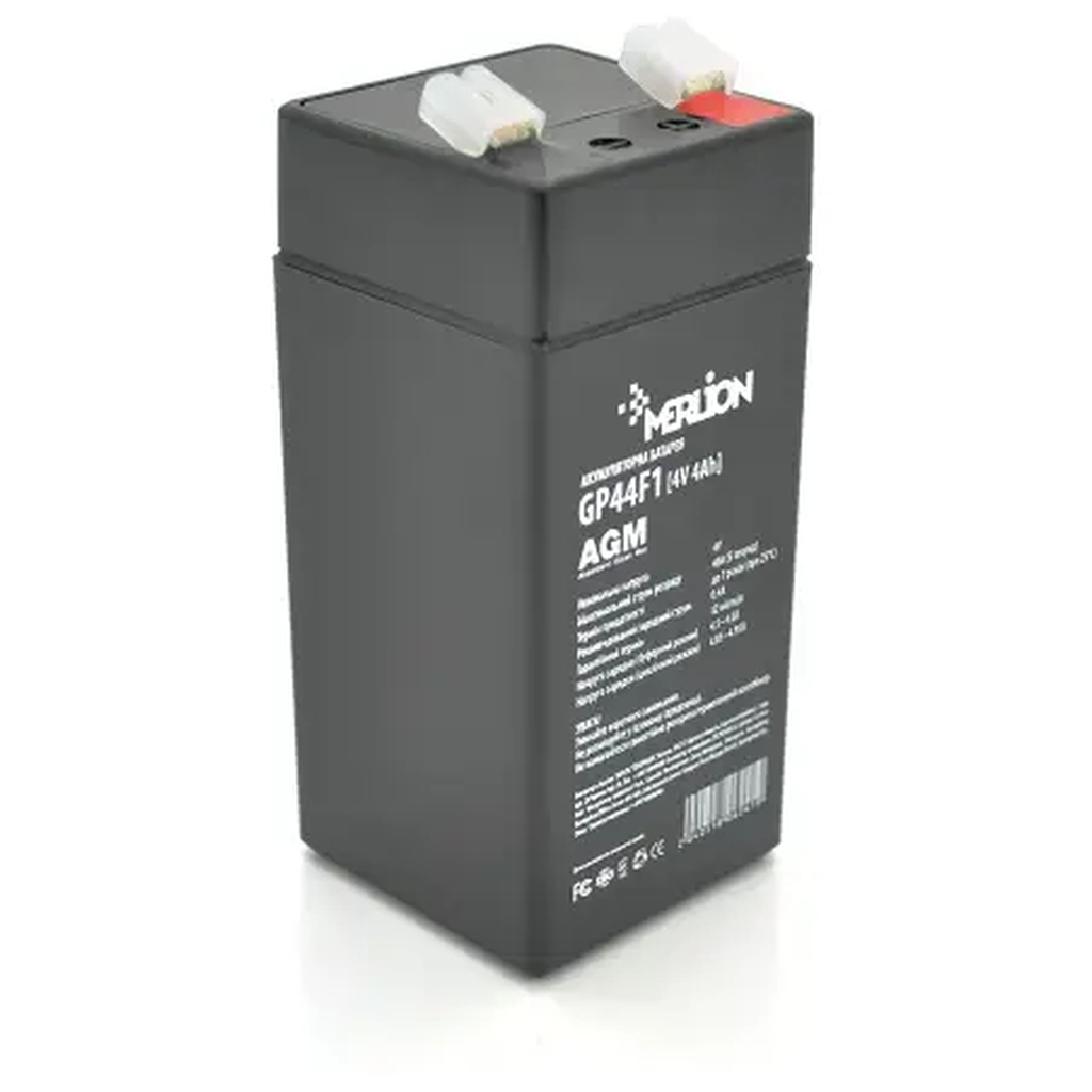 Батарея до ДБЖ Merlion 4V-4Ah (GP44F1/ GP44M1) - изображение 1