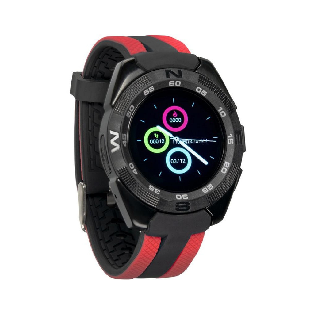 Смарт-годинник Gelius Pro GP-L3 (URBAN WAVE) Black/Red - зображення 4