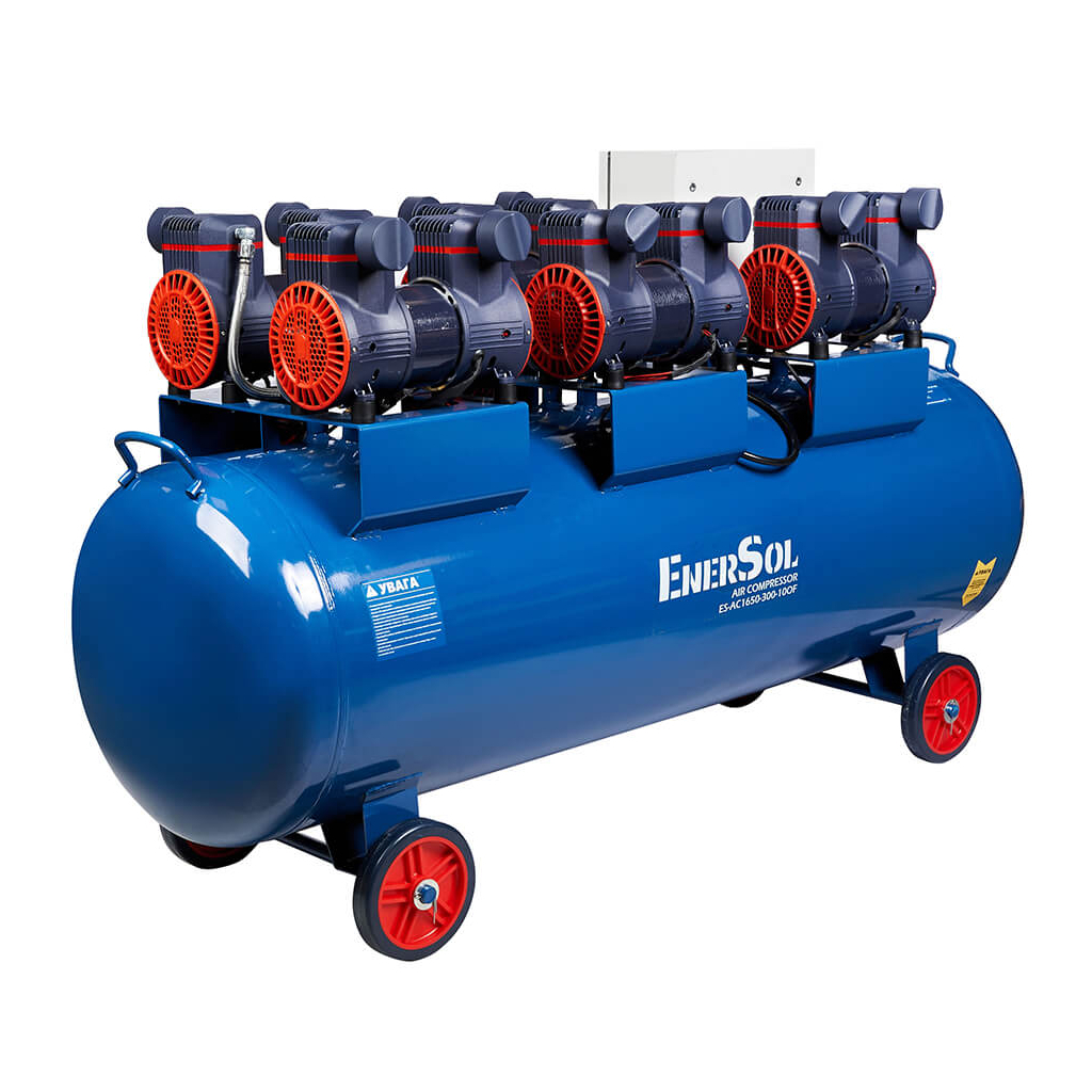 Компресор Enersol безолійний, 1650 л/хв, 8.4 кВт, 126.0 кг (ES-AC1650-300-10OF) - изображение 2