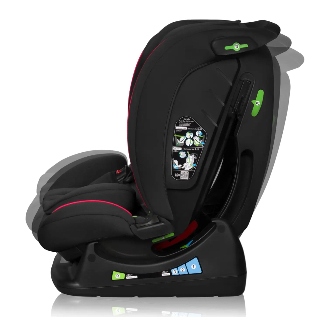 Автокрісло Lionelo Aart I-Size Black Carbon Red (LO-AART I-SIZE BLACK CARBON RED) - изображение 7