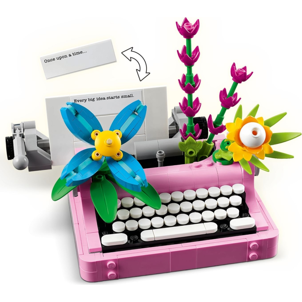 Конструктор LEGO Creator Друкарська машинка з квітами (31169) - зображення 3