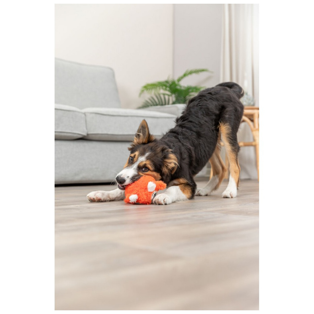 Іграшка для собак Trixie Лисиця з ефектом пам'яті 11 см помаранчева (4047974360217) - изображение 6