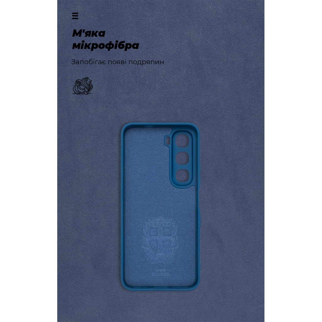Чохол до мобільного телефона Armorstandart ICON Infinix Hot 60i 4G Dark Blue (ARM87894) - зображення 4