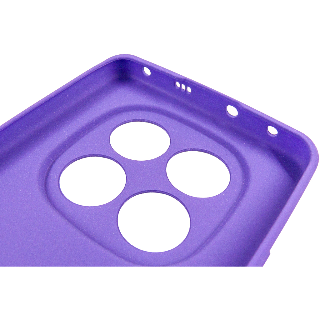 Чохол до мобільного телефона Dengos Carbon POCO X7 5G (Purple) (DG-TPU-CRBN-230) - зображення 4