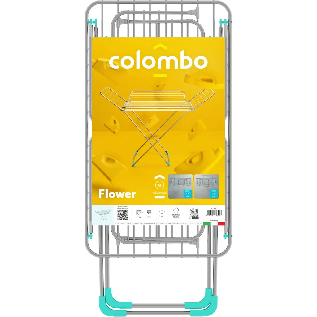 Сушарка для білизни Colombo Flower Підлогова 30 м (ST798) (930495) - зображення 3