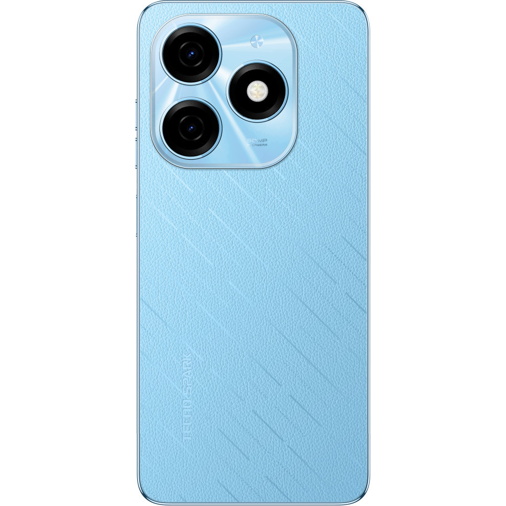 Мобільний телефон Tecno KJ5n (Spark 20 8/256Gb) Magic Skin Blue (4894947013553) - зображення 3