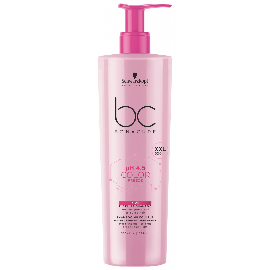 Шампунь Schwarzkopf Professional BC Bonacure pH 4.5 Color Freeze Micellar Shampoo 500 мл (4045787427882) - зображення 1
