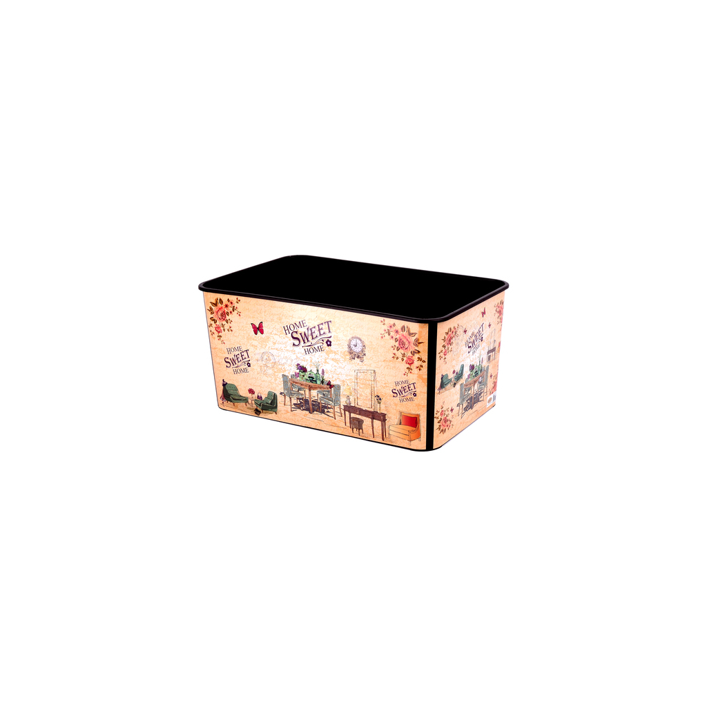 Контейнер для зберігання Violet House 0647 Decor Home 10 л (0647 DECOR HOME з/кр. 10 л) - изображение 2