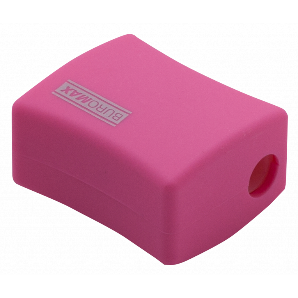 Точилка Buromax ALFA, RUBBER TOUCH з контейнером 2 отвори (BM.4778-1) - изображение 7