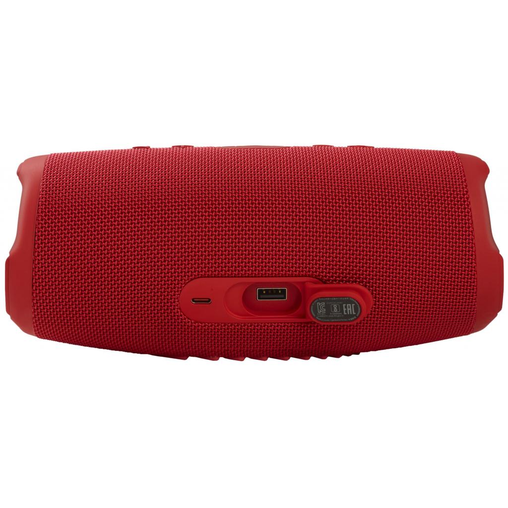 Акустична система JBL Charge 5 Red (JBLCHARGE5RED) - изображение 4