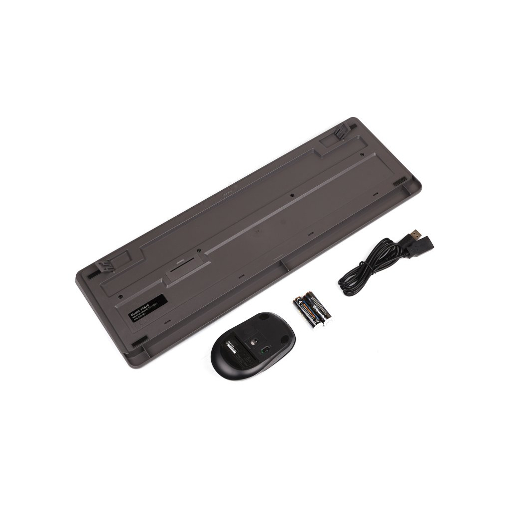 Комплект A4Tech FG1010S Wireless Grey (FG1010S Grey) - зображення 4