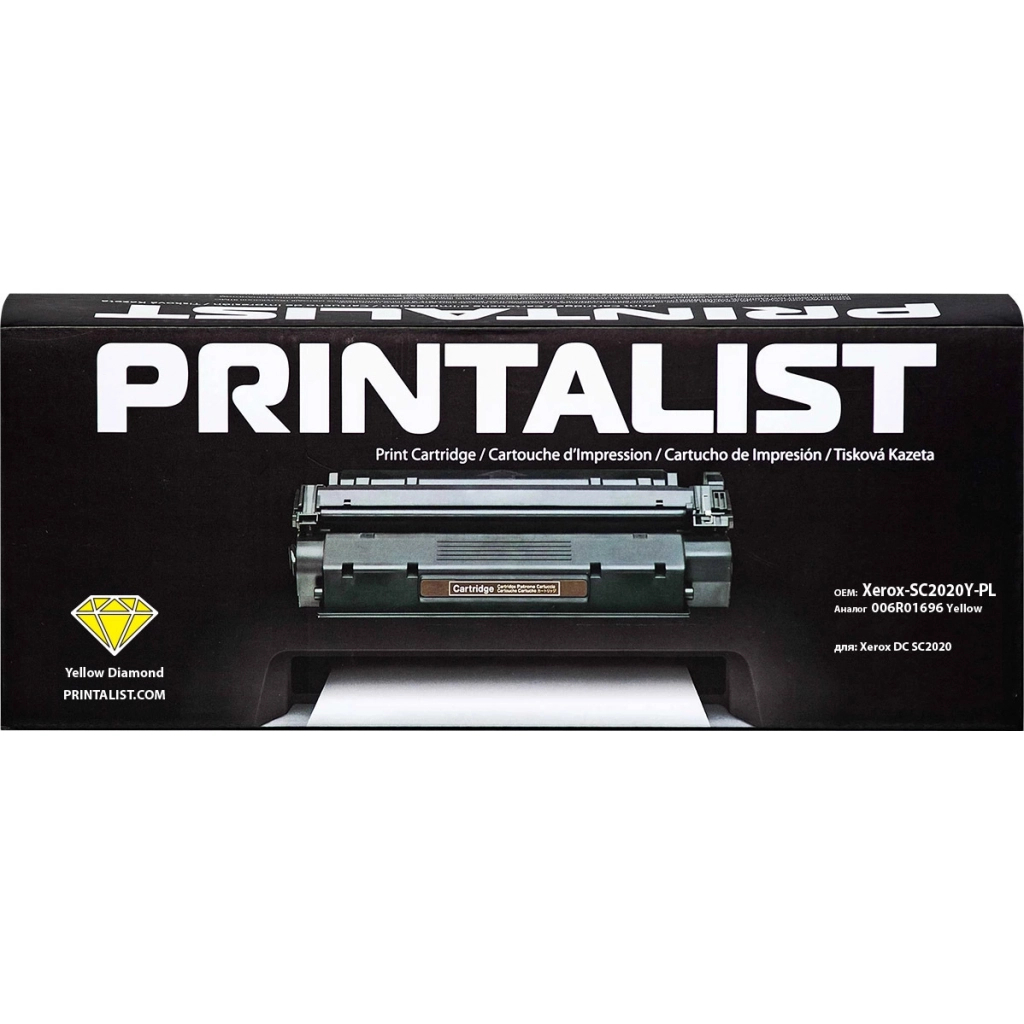 Картридж Printalist Xerox DC SC2020/006R01696 Yellow (Xerox-SC2020Y-PL) - зображення 1