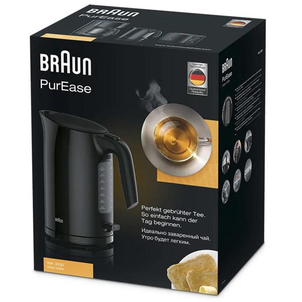Електрочайник Braun WK 3100 BK (WK3100BK) - зображення 2