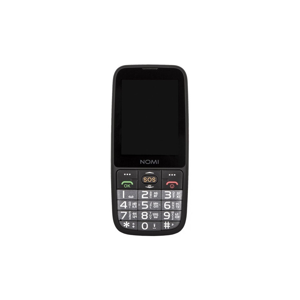 Мобільний телефон Nomi i281+ New Black - зображення 1