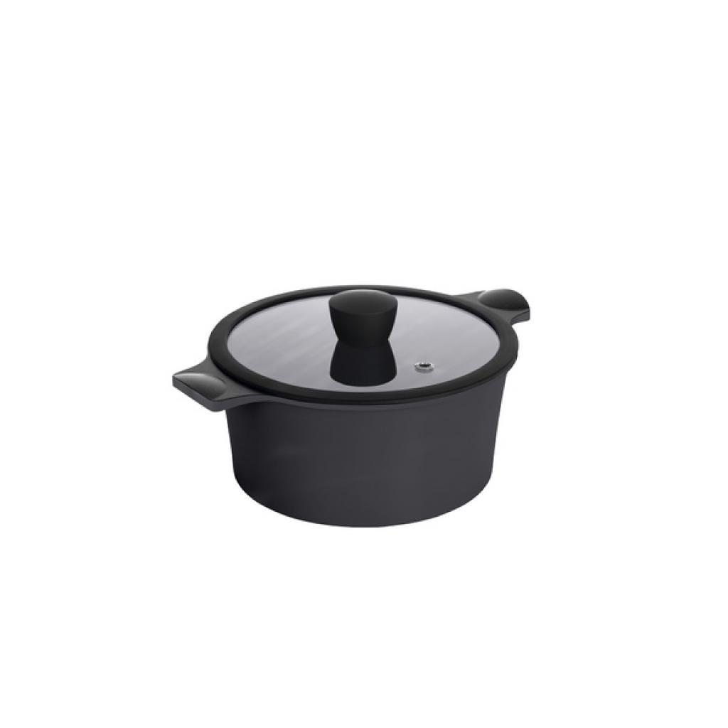 Каструля Ringel Zitrone black с крышкой 4,2 л (RG-2108-24/1 BL) - зображення 1