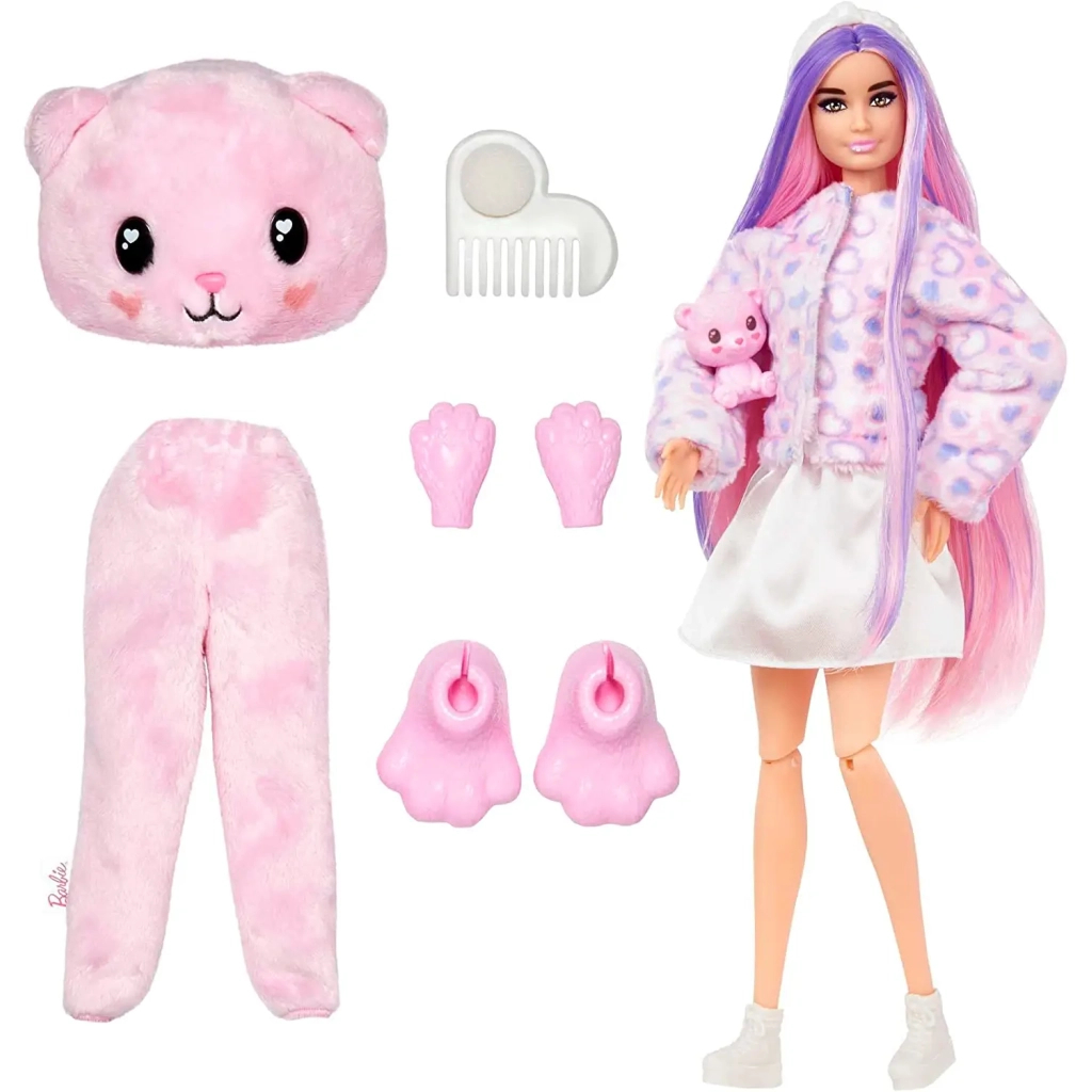 Лялька Barbie Cutie Reveal М'які та пухнасті Ведмежа (HKR04) - зображення 2